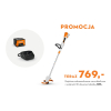 Akumulatorowa kosa STIHL FSA 50, zestaw z akumulatorem AK 10 i ładowarką AL 101