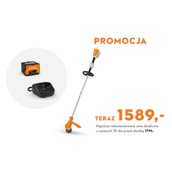 Akumulatorowa kosa STIHL FSA 70 R z akumulatorem AK 20 i ładowarką AL 101