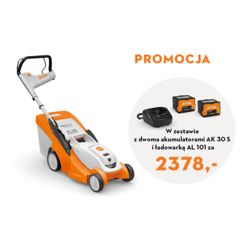 Kosiarka akumulatorowa STIHL RMA 239 C, zestaw z 2 x AK 30 i AL 101